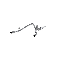 MBRP 3in. Cat-Back. 2.5in. Dual Split Rear Exit. T409 — 2004-2008 Ford F-150, select trims (S5202409)