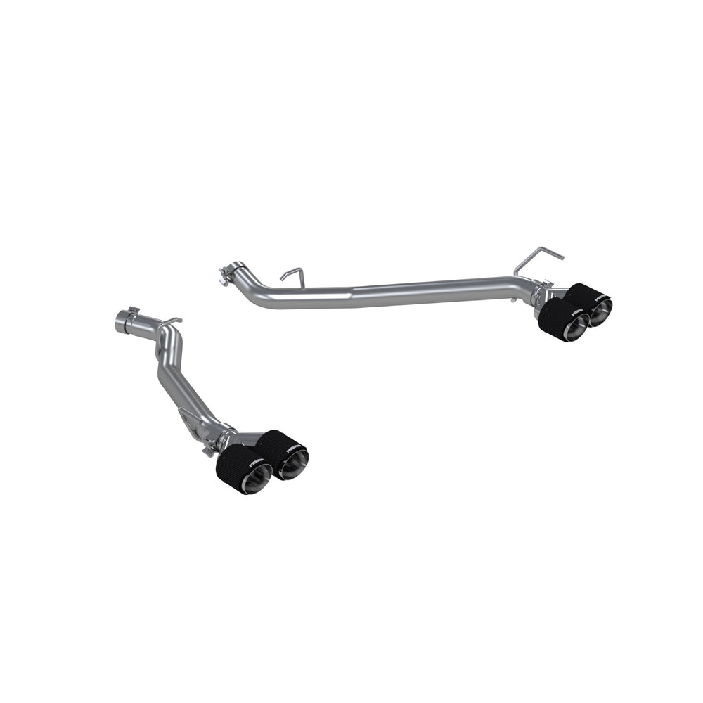 MBRP 2.5in. Axle-Back. Dual Rear Exit. T304. CF Tips