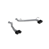 2.5in. Axle-Back. Dual Rear Exit. T304. CF Tips