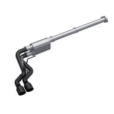 MBRP Inc. 2021+ F150 3In Catback Exhaust 2.5In Dual Preaxle Black As (Race Profile)