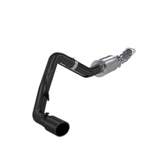 MBRP 3in. Cat-Back. Single Side. BLK — 2011-2014 Ford F-150