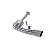 3in. Cat-Back. Pre-Axle Dual Outlet Single Side. Race Version. AL