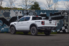 MBRP 3 Inch Axle-Back Dual Rear Turndown, T304 — 2024-2026 Ford Ranger (S5270304)