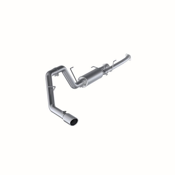 MBRP 3in. Cat-Back. Single Side Exit. AL — 2009-2021 Toyota Tundra