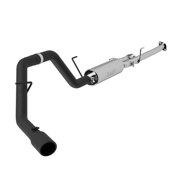 MBRP 3in. Cat-Back. Single Side Exit. BLK — 2009-2021 Toyota Tundra