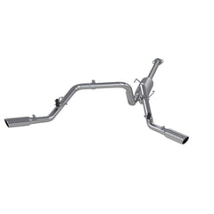 MBRP 2.5in. Cat-Back. Dual Split Side Exit. T409 — 2005-2015 Toyota Tacoma, select trims (S5328409)