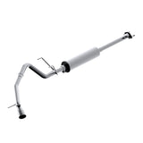 2.5in. Cat-Back. Single Side Exit. 4WD Only. T409