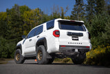 MBRP Overland 3-Inch Cat-Back Single Rear High-Clearance Turn Down, AL.