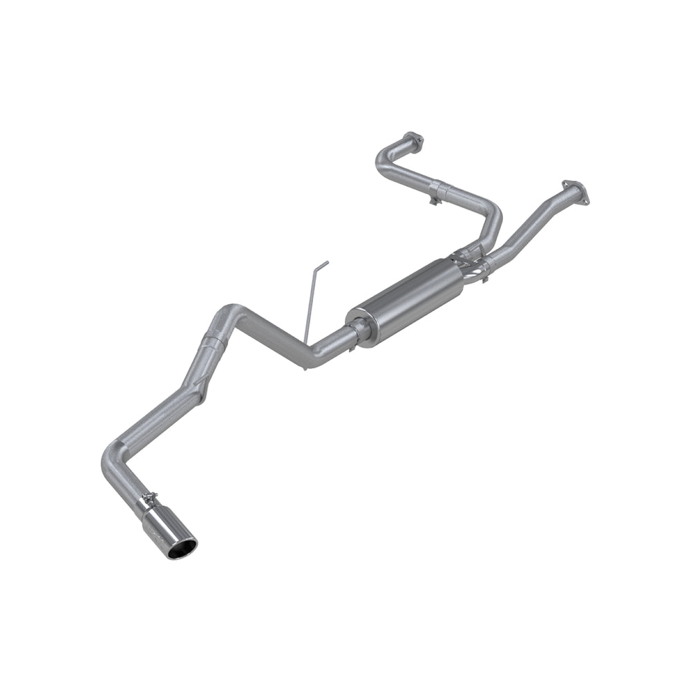 MBRP 3in. Cat-Back. Single Side Exit. T409 — 2005-2019 Nissan Frontier, select trims (S5406409)