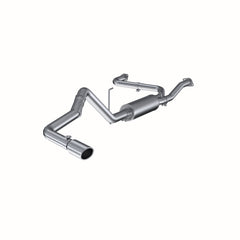 MBRP 3in. Cat-Back. Single Side Exit. AL — 2005-2019 Nissan Frontier, select trims (S5406AL)