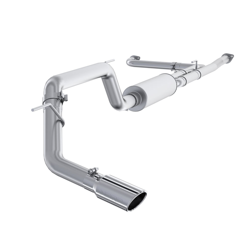 MBRP 3in. Cat-Back. Single Side Exit. AL — 2016-2020 Nissan Titan, select trims (S5408AL)