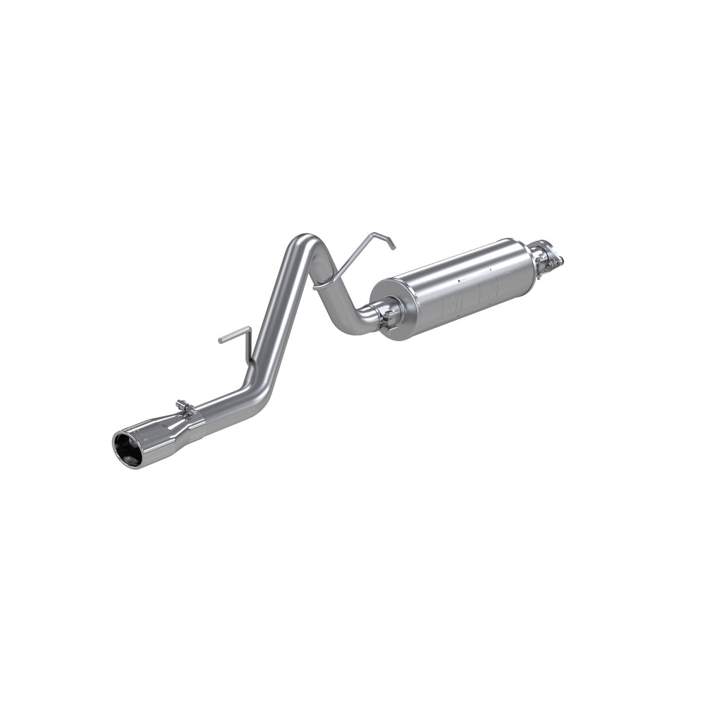 MBRP 2.5in. Cat-Back. Single Rear Exit. AL — 2002-2007 Jeep Liberty