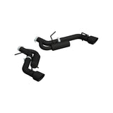 3in. Axle-Back. Dual Rear Exit. BLK