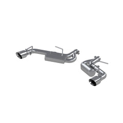 MBRP 2.5in. Axle-Back. Dual Rear Exit. Non NPP. AL