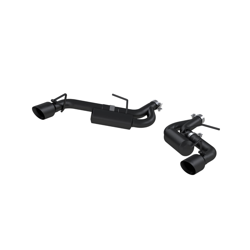 MBRP 2.5in. Axle-Back. Dual Rear Exit. Non NPP. BLK