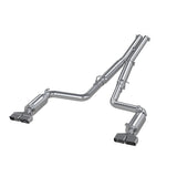 3in. Cat-Back. Dual Split Rear Exit. T409