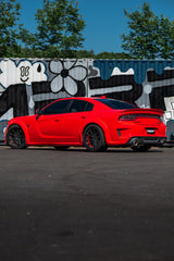 3in. Cat-Back. Dual Rear Exit. Street Version. AL. Dual Tips