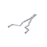 3in. Cat-Back. Dual Rear Exit. Street Profile. T304