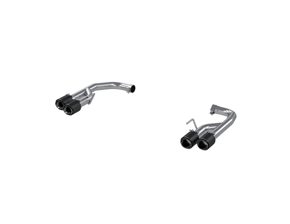MBRP 2.5in. Axle-Back. Dual Rear Exit. T304. Quad CF Tips