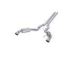 3in. Cat-Back. Dual Split Rear Exit. Street Version. AL (S7277AL)