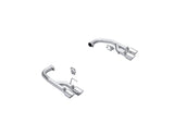 2.5in Axle-Back Dual Rear Exit Quad Tips. AL