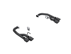 MBRP 2.5in Axle-Back Dual Rear Exit Quad Tips. BLK