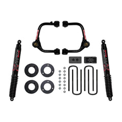 Skyjacker 3 In. Suspension Lift Kit — Black MAX Shocks, 4WD, Crew Cab — 2021 Ford F-150 (F2130PB)