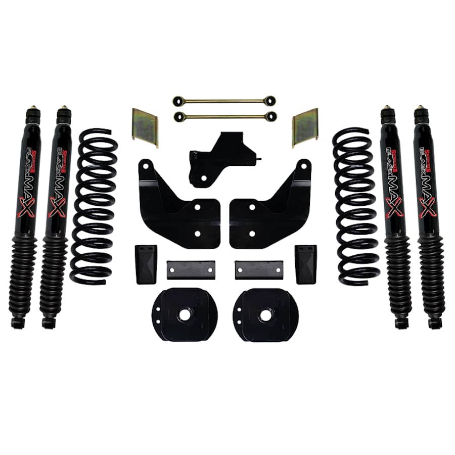 Skyjacker 4" Lift Kit with Black Max Shocks | 19-24 Ram 2500 Diesel 4WD Without Air Ride