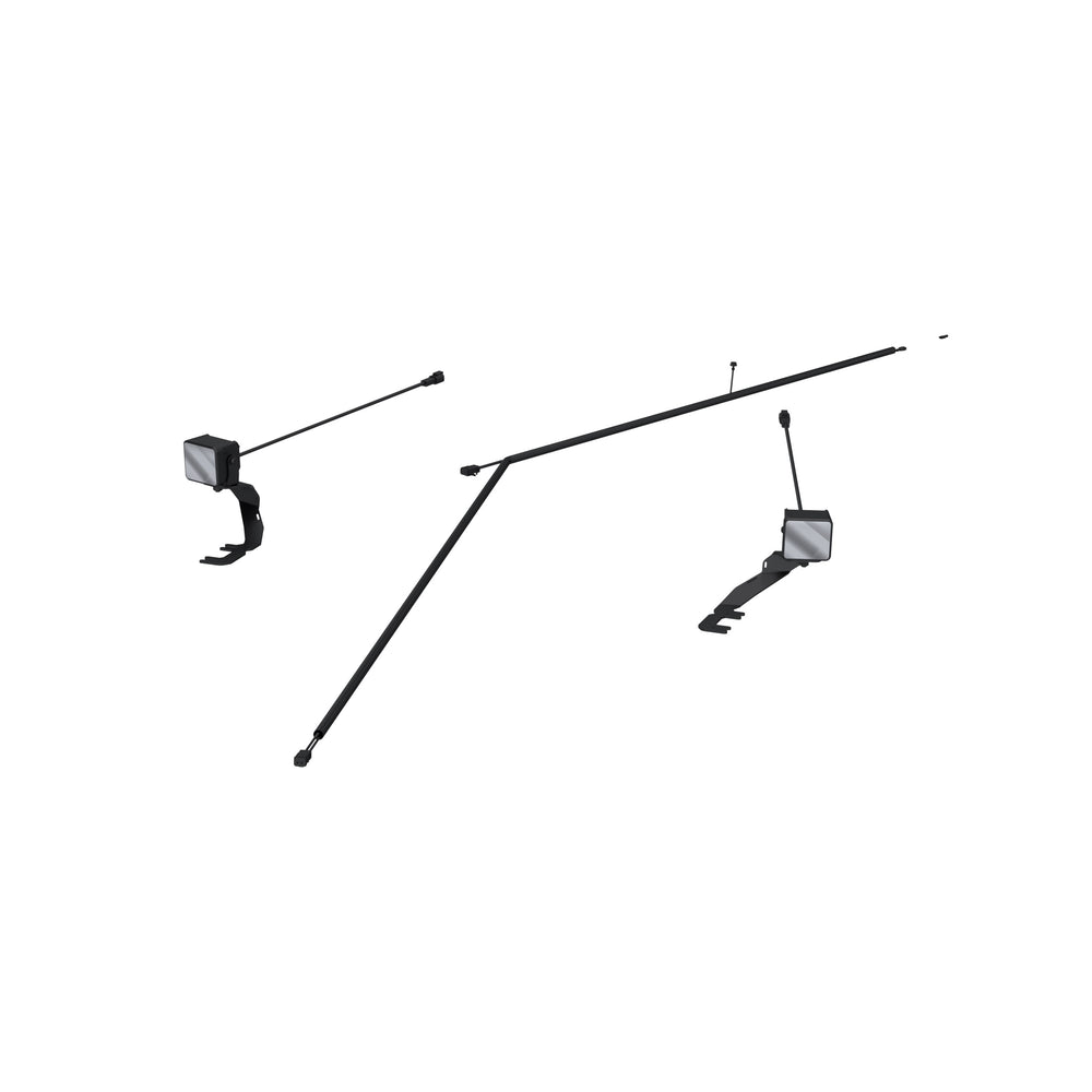 MBRP Ditch Light Kit, Amber Flood Beam — 2024-2026 Ford Ranger (SL527002FA)