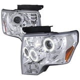 SPEC-D CHROME PROJECTOR HEADLIGHTS ; 09-14 F150