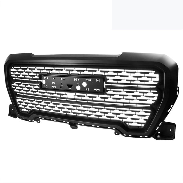 Spec-D Matte Black Grille - 19-22 Sierra 1500