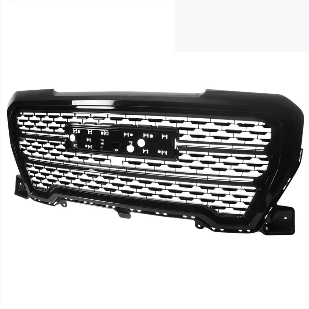Spec-D Gloss Black Grille - 19-22 Sierra 1500