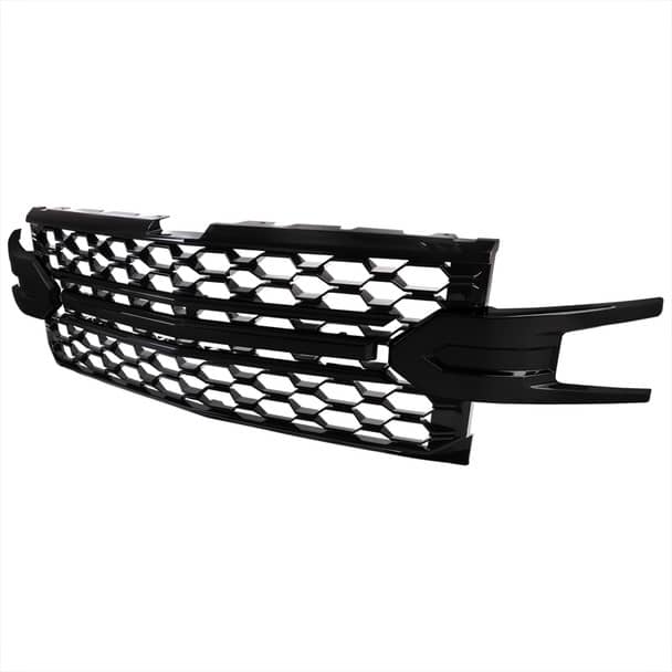 Spec-D Matte Black Grille - 19-22 Silverado 1500 RST/LT/LT Trail Boss/LTZ/High Country