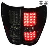 SPEC-D SMOKED LED TAILLIGHTS ; 09-14 F150