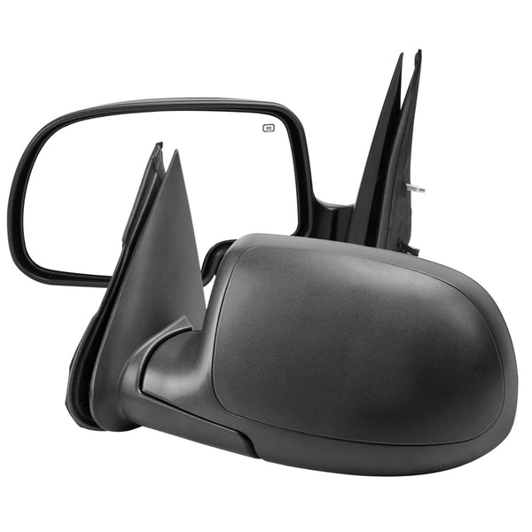 Spec-D Tuning Power Heated Black Towing Mirrors (PAIR) - 03-06 Silverado/Sierra 1500/ 03-06 Escalade/ Avalanche/ Tahoe/ Suburban/ Yukon