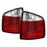 LED Tail Lights - Red Clear