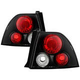 Euro Style Tail Lights - Black