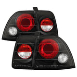 Euro Style Tail Lights - Black