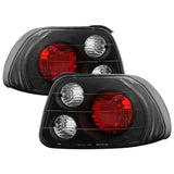 Euro Style Tail Lights - Black