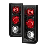 Euro Style Tail Lights - Black