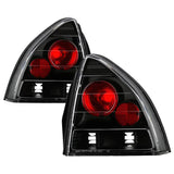 Euro Style Tail Lights - Black