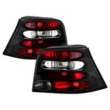 Euro Style Tail Lights - Black