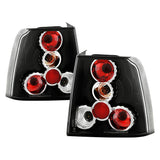 Euro Style Tail Lights - Black