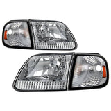Spyder Crystal Headlights w/Corner - Chrome