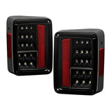 Spyder LED Tail Lights - Black (5070395)