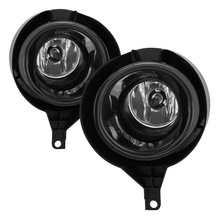 Spyder Clear OEM Fog Lights W/Switch Metal Chrome Bumper | 05-16 Nissan Frontier