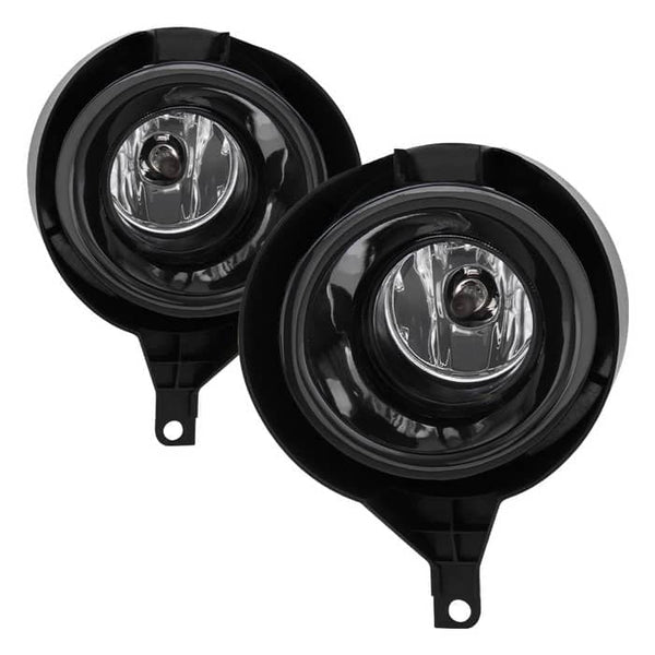 Spyder Clear OEM Fog Lights W/Switch Metal Chrome Bumper | 05-16 Nissan Frontier
