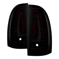 Spyder LED Tail Lights - Black Smoke — 2005-2015 Toyota Tacoma (5085474)