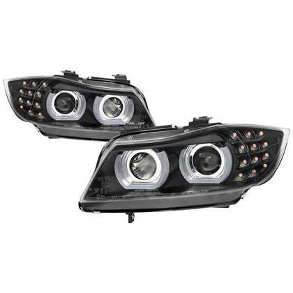 Spyder Projector Headlights - AFS Function Disable - LED Turn Signal