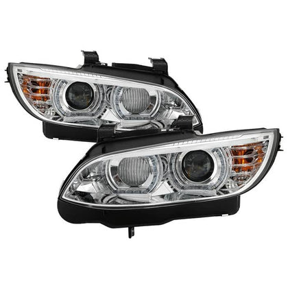 Spyder Projector Headlights - LED DRL - Chrome (5086518)